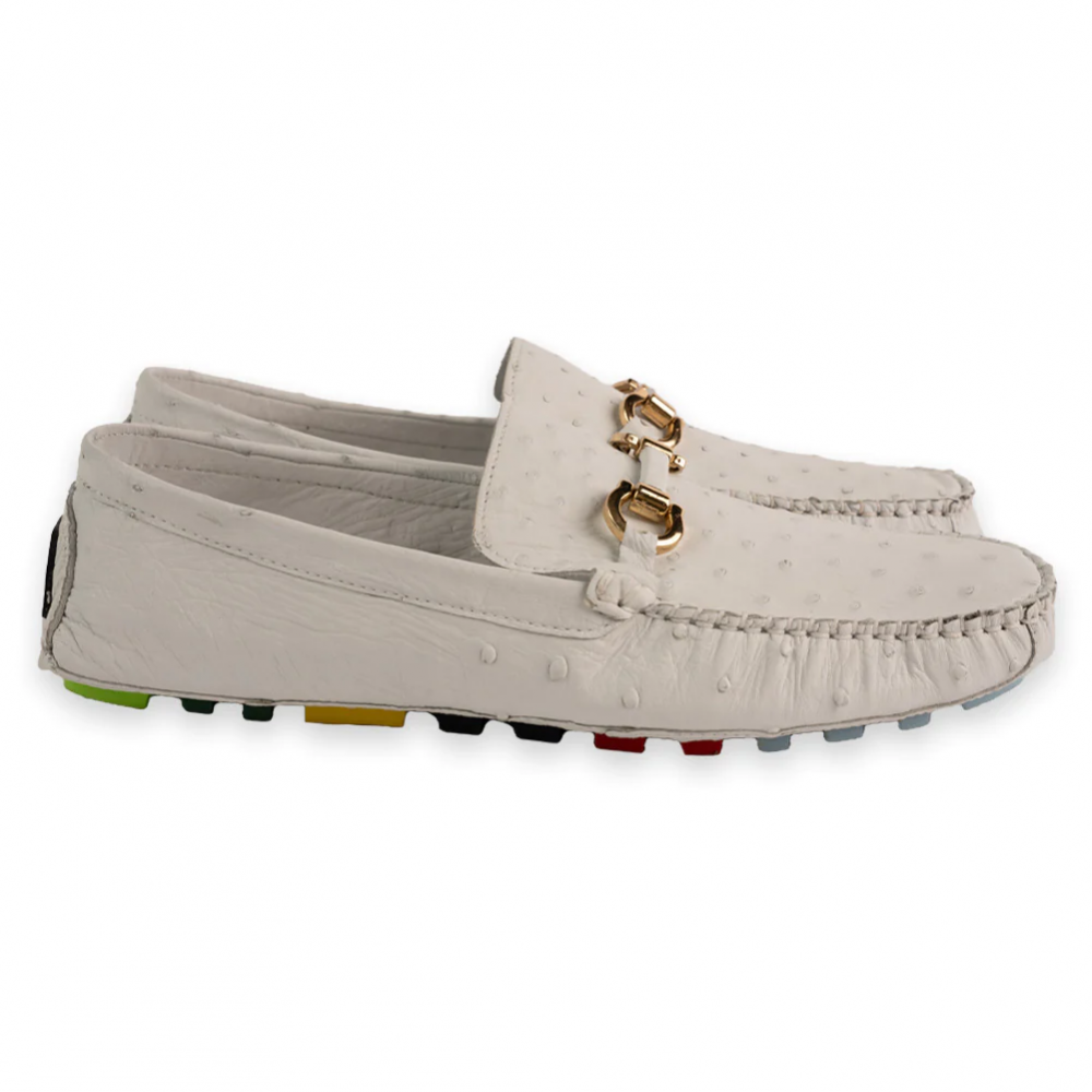 Corrente Palm Beach Ostrich Driver White