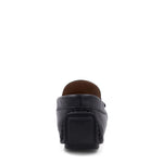 Bruno Magli "M" Collection Parker Leather Bit Moccasin Black