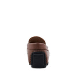Bruno Magli "M" Collection Parker Leather Bit Moccasin Brown