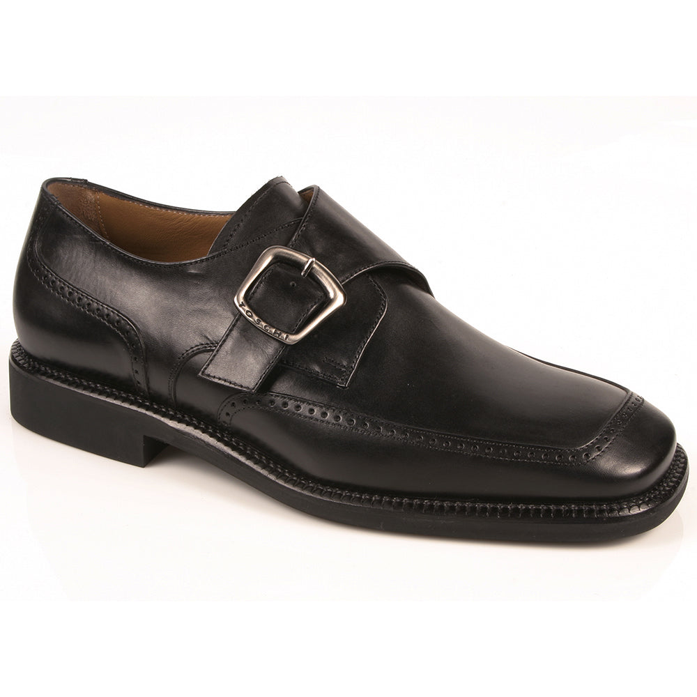 Michael Toschi Paul Monk Strap Shoes Black