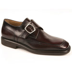 Michael Toschi Paul Monk Strap Shoes Burgundy