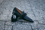 Paul Stuart Heron Formal Slip On Black