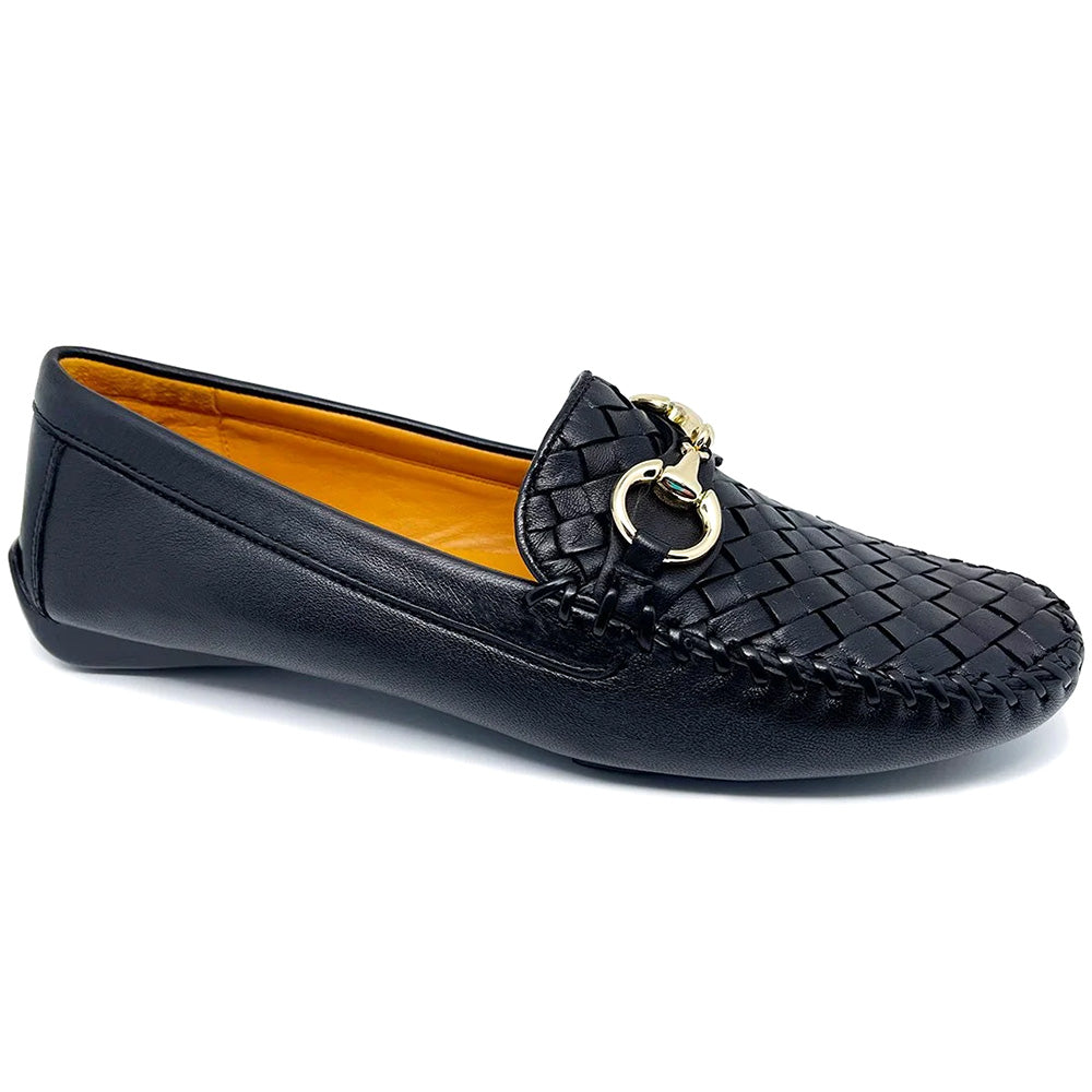 Robert Zur Women's Perlata True Glove Driving Shoes Black