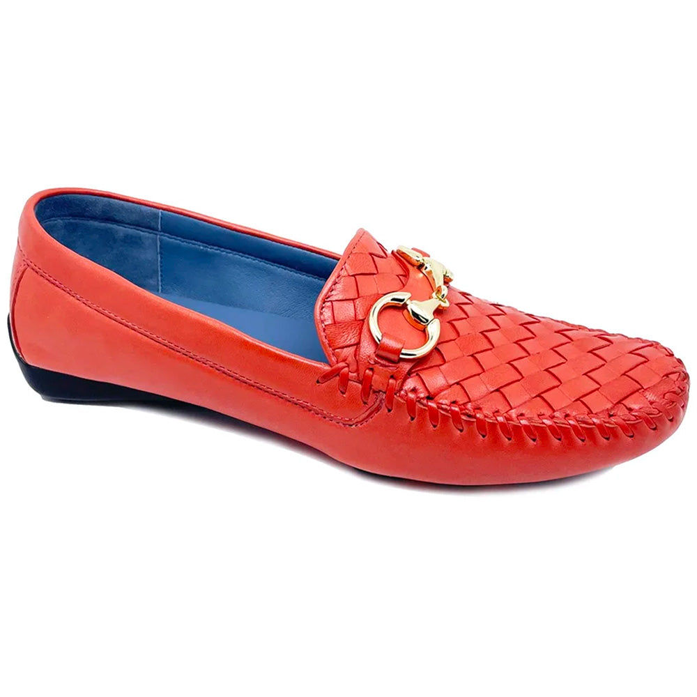 Robert Zur Women's Perlata True Glove Driving Shoes Coral