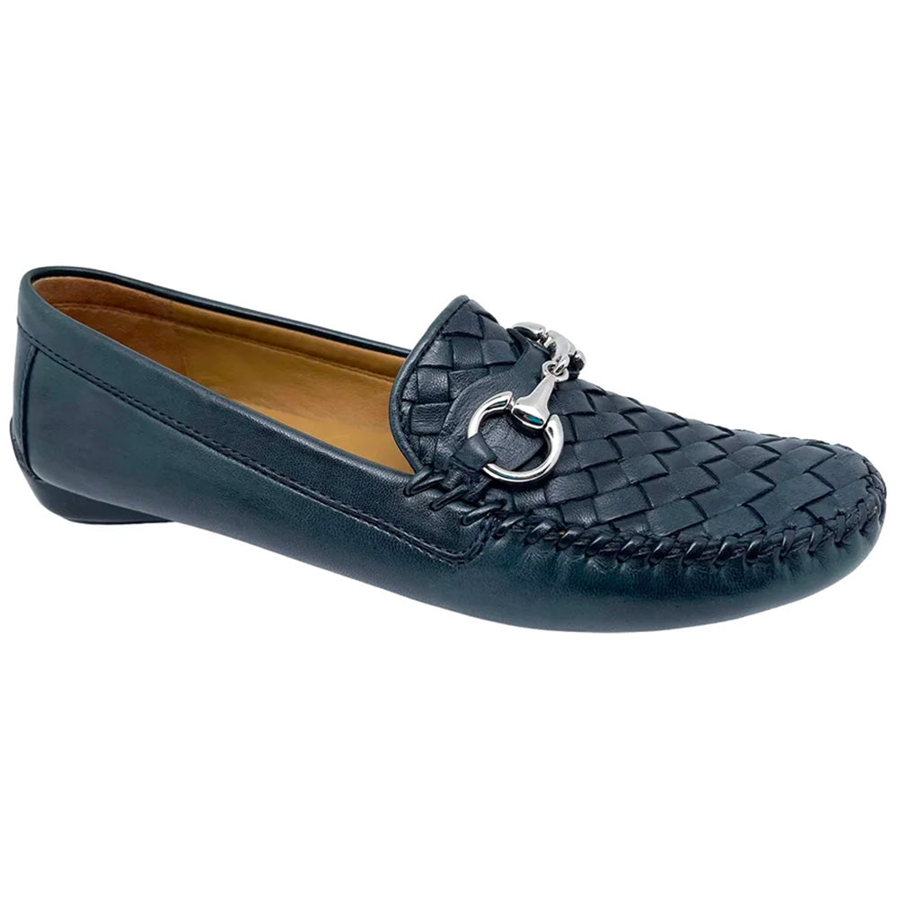 Robert Zur Women's Perlata True Glove Driving Shoes Navy