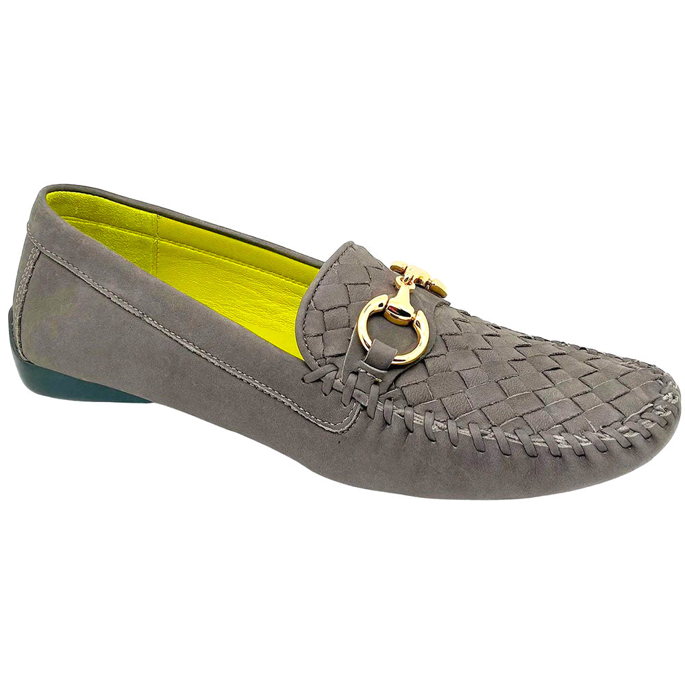 Robert Zur Women's Perlata Suede Driving Shoes Stone