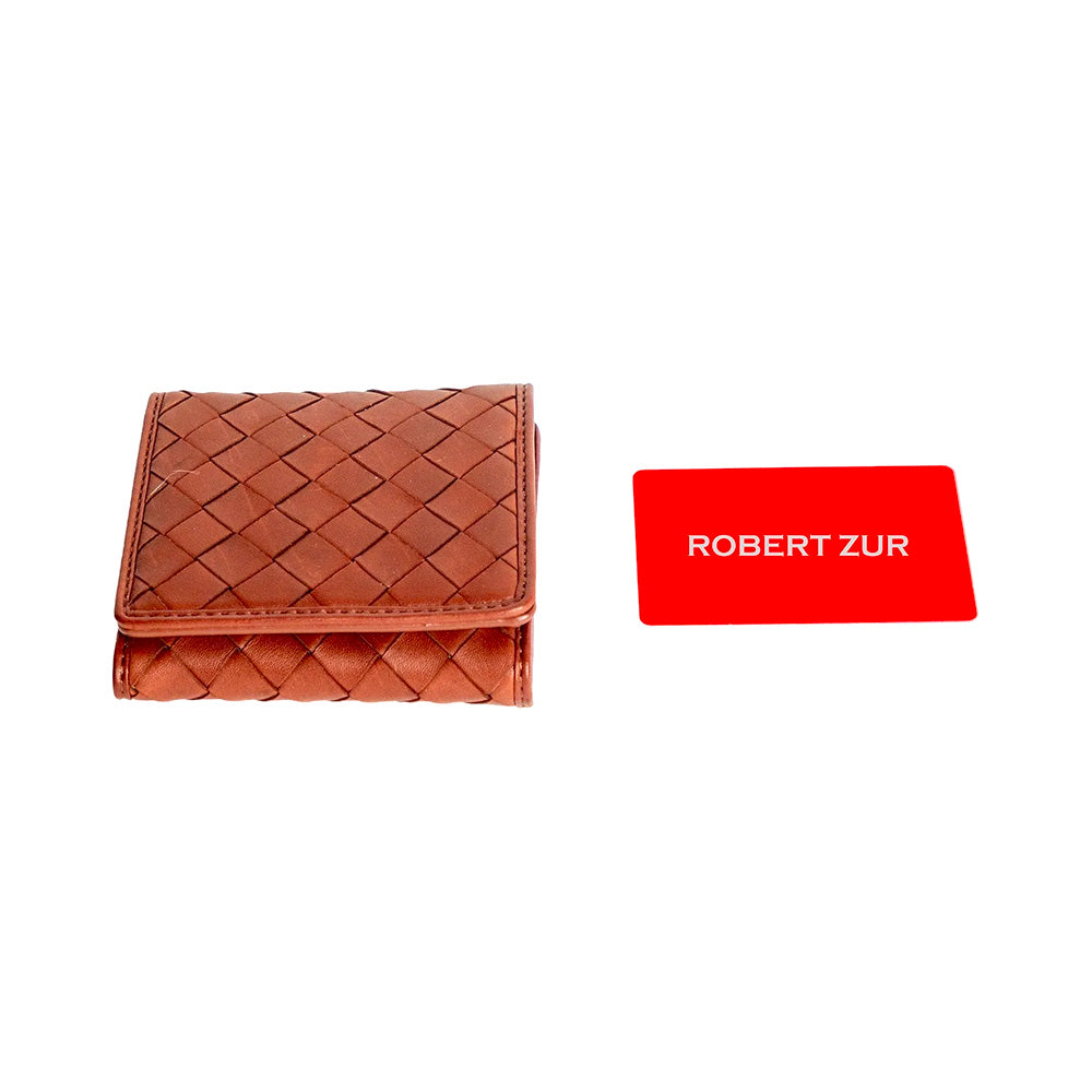 Robert Zur Women's Pierce True Glove Woven Wallet Luggage