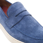 Bruno Magli Prato Suede Slip-On Loafer Blue