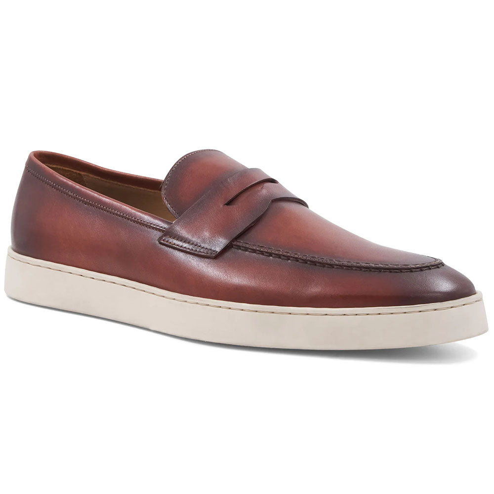 Bruno Magli Prato Slip-On Loafer Cognac / White