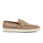 Bruno Magli Prato Suede Slip-On Loafer Sand