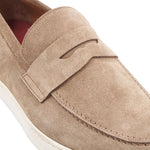 Bruno Magli Prato Suede Slip-On Loafer Sand