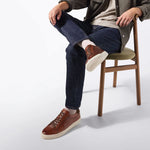 View product image 8: Samuel Hubbard Presidio Leather Lace-Up Sneaker Antique Brown
