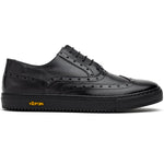 Calzoleria Toscana Q406 Wingtip Sneakers Black