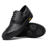 Calzoleria Toscana Q406 Wingtip Sneakers Graphite
