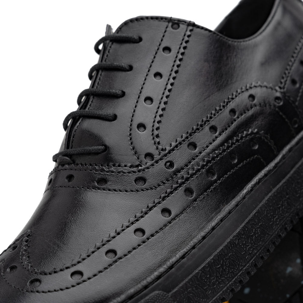 Calzoleria Toscana Q406 Wingtip Sneakers Graphite