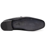 Calzoleria Toscana Q479 Parma Calfskin Penny Loafers Black