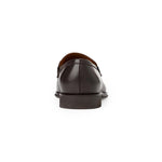 Bruno Magli Raging Leather Bit Loafer Dark Brown