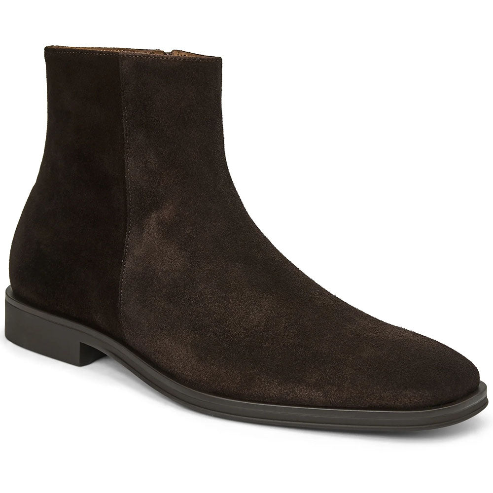Bruno Magli Raging Suede Side Zip Boot Brown
