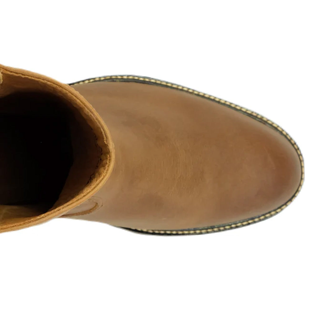 Alan Payne Ranch Leather Boots Cognac