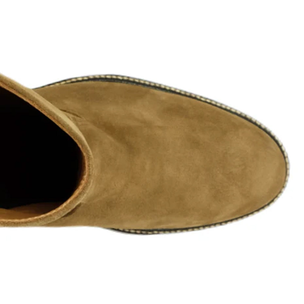 Alan Payne Ranch Suede Boots Truffle