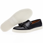 Superglamourous Romeo Nappa Skate Sneakers Black