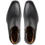 Bruno Magli Rubino Leather Side Zip Boots Black