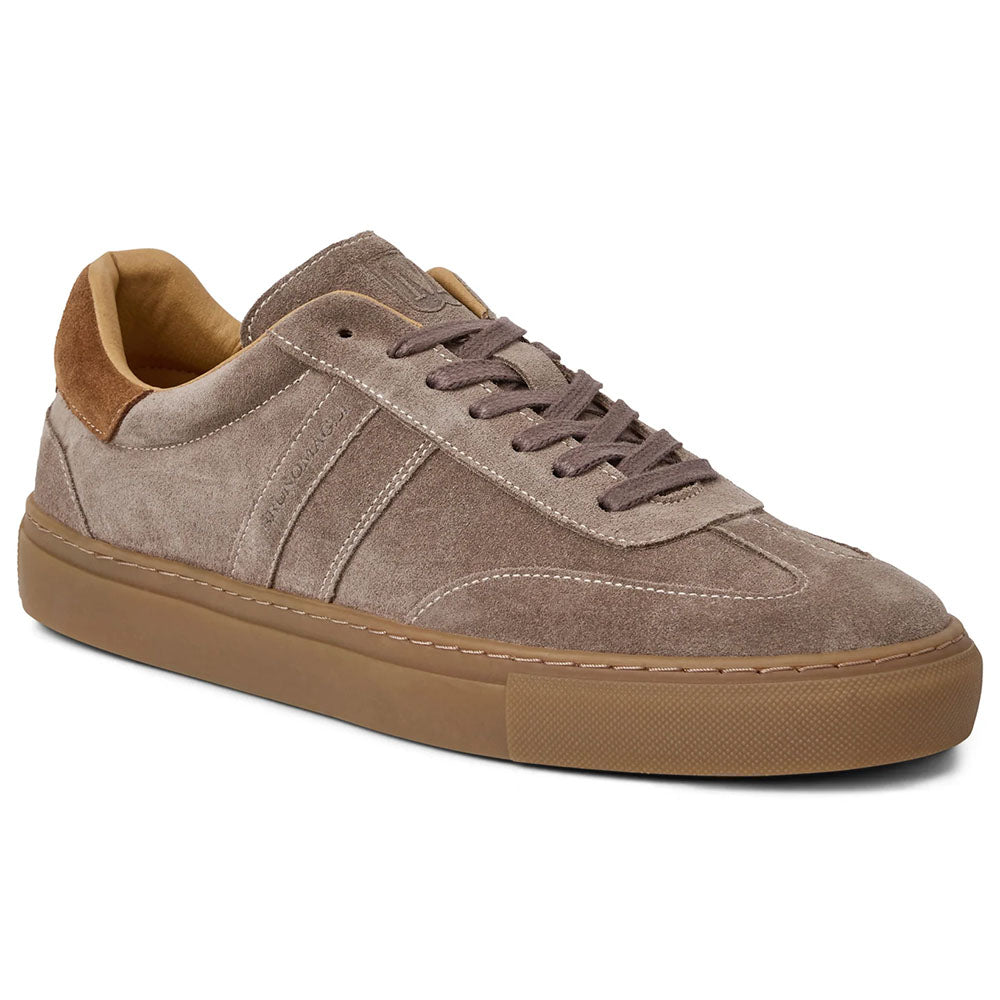 Bruno Magli Ryan Suede Sneakers Taupe