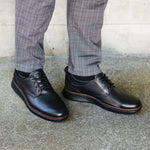 Samuel Hubbard Rafael Hybrid Leather Sneakers Black