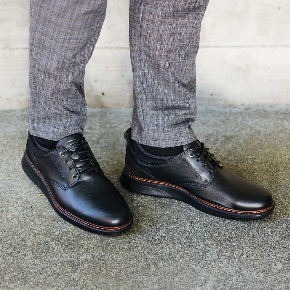 Samuel Hubbard Rafael Hybrid Leather Sneakers Black