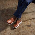 Samuel Hubbard Rafael Hyrbrid Leather Slip-On Tan