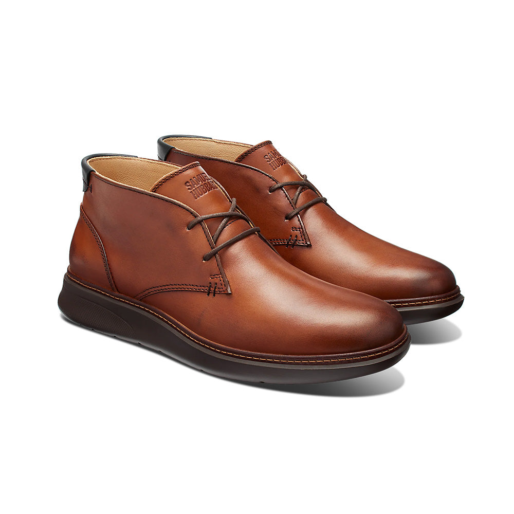 Samuel Hubbard Rafael Hybrid Leather Chukka Boot Burnished Tan