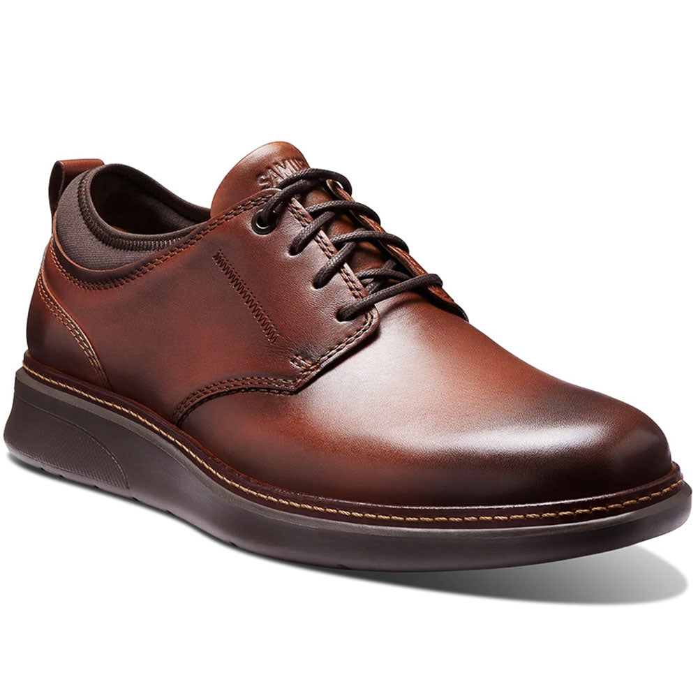 Samuel Hubbard Rafael Hybrid Leather Sneakers Cognac