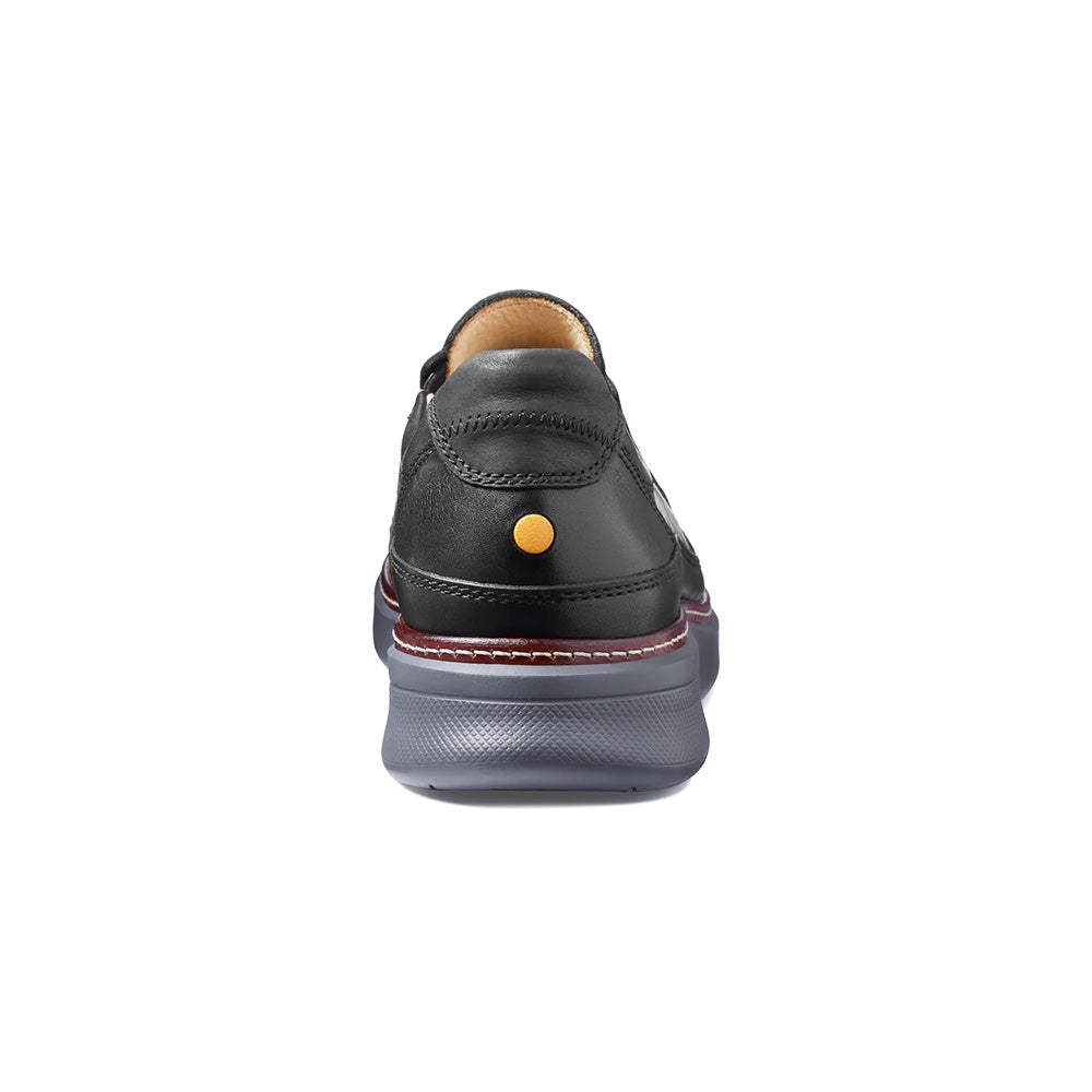 Samuel Hubbard Rafael Hyrbrid Leather Slip-On Black