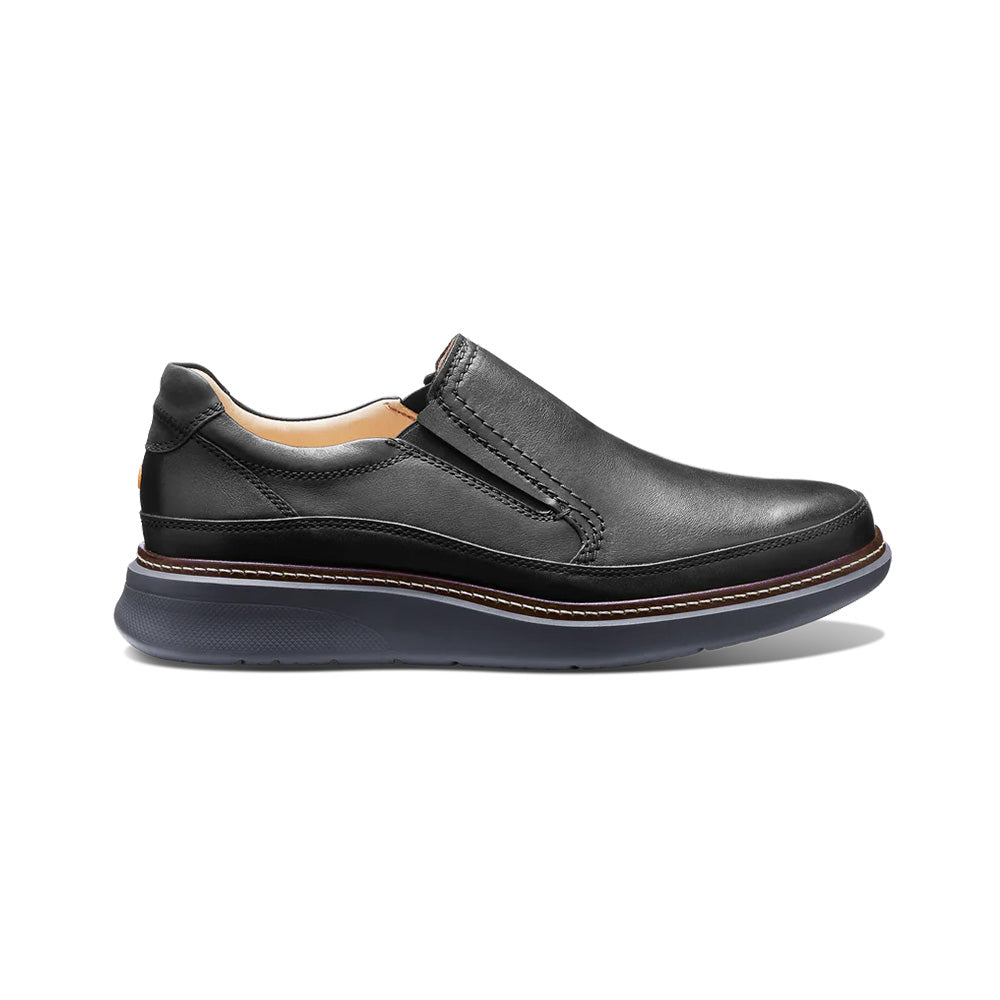 Samuel Hubbard Rafael Hyrbrid Leather Slip-On Black