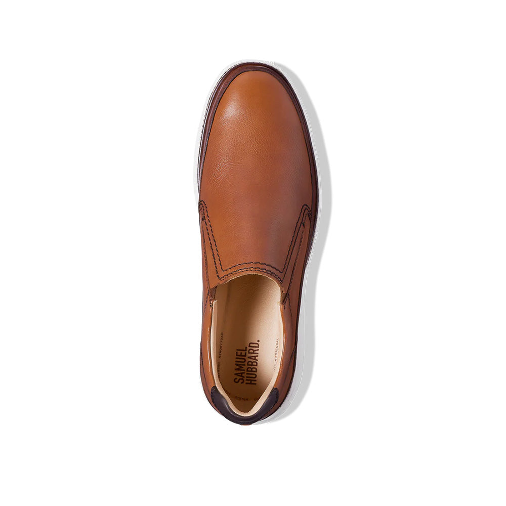 Samuel Hubbard Rafael Hyrbrid Leather Slip-On Tan