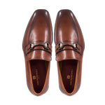 Bruno Magli Raging Leather Bit Loafer Cognac