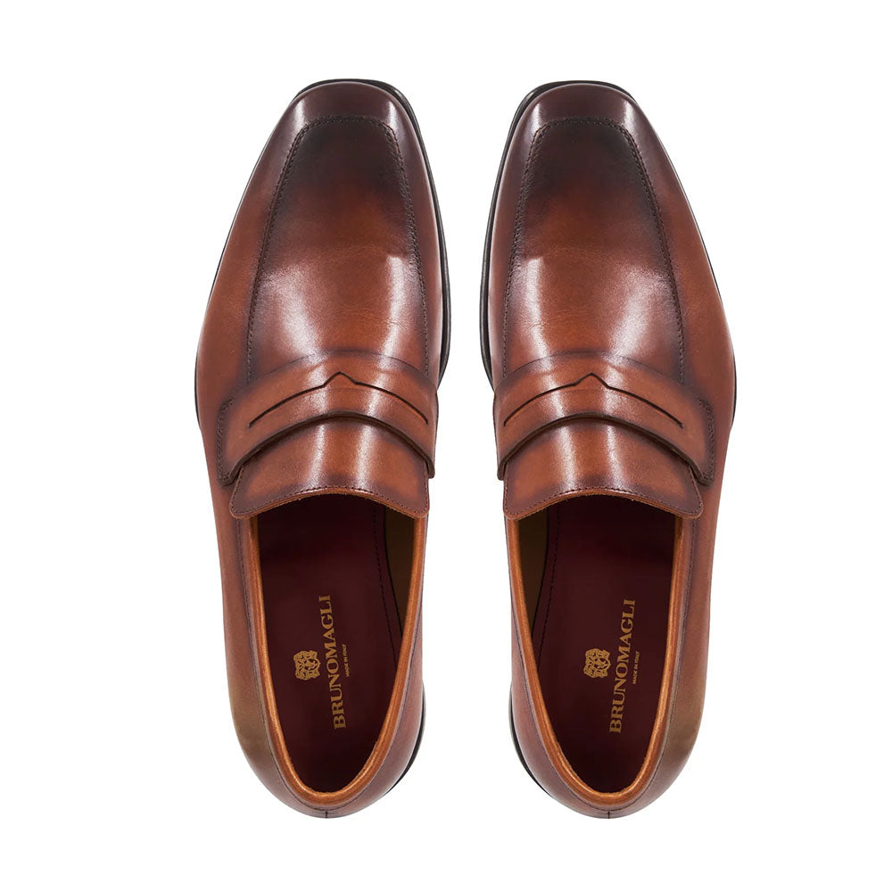 Bruno Magli Raging Penny Loafer Cognac