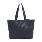 View product image 1: Robert Zur Women's Rina True Glove Woven Tote Bag Black