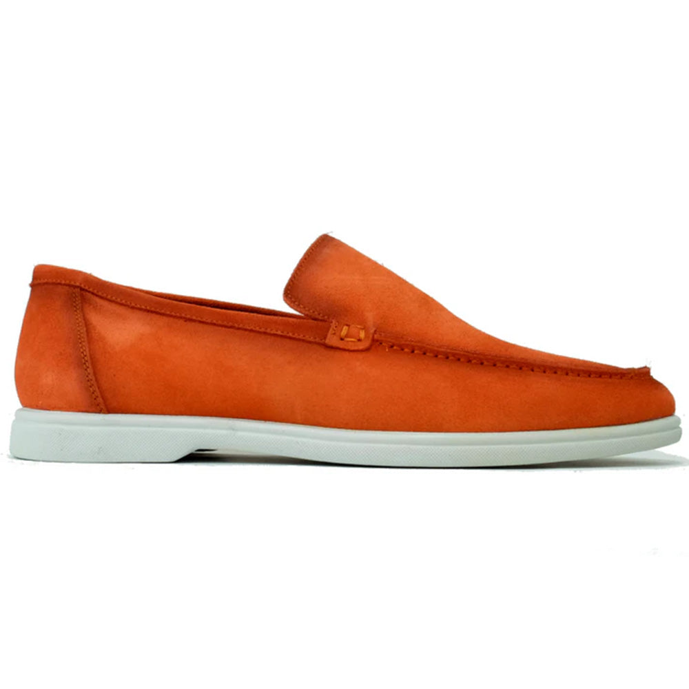 Alan Payne Rio Suede Shoes Tangerine