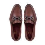 Bruno Magli Roberto Tumbled Leather Bit Loafer Cognac