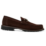 Bruno Magli Rocky Suede Bit Loafer Brown
