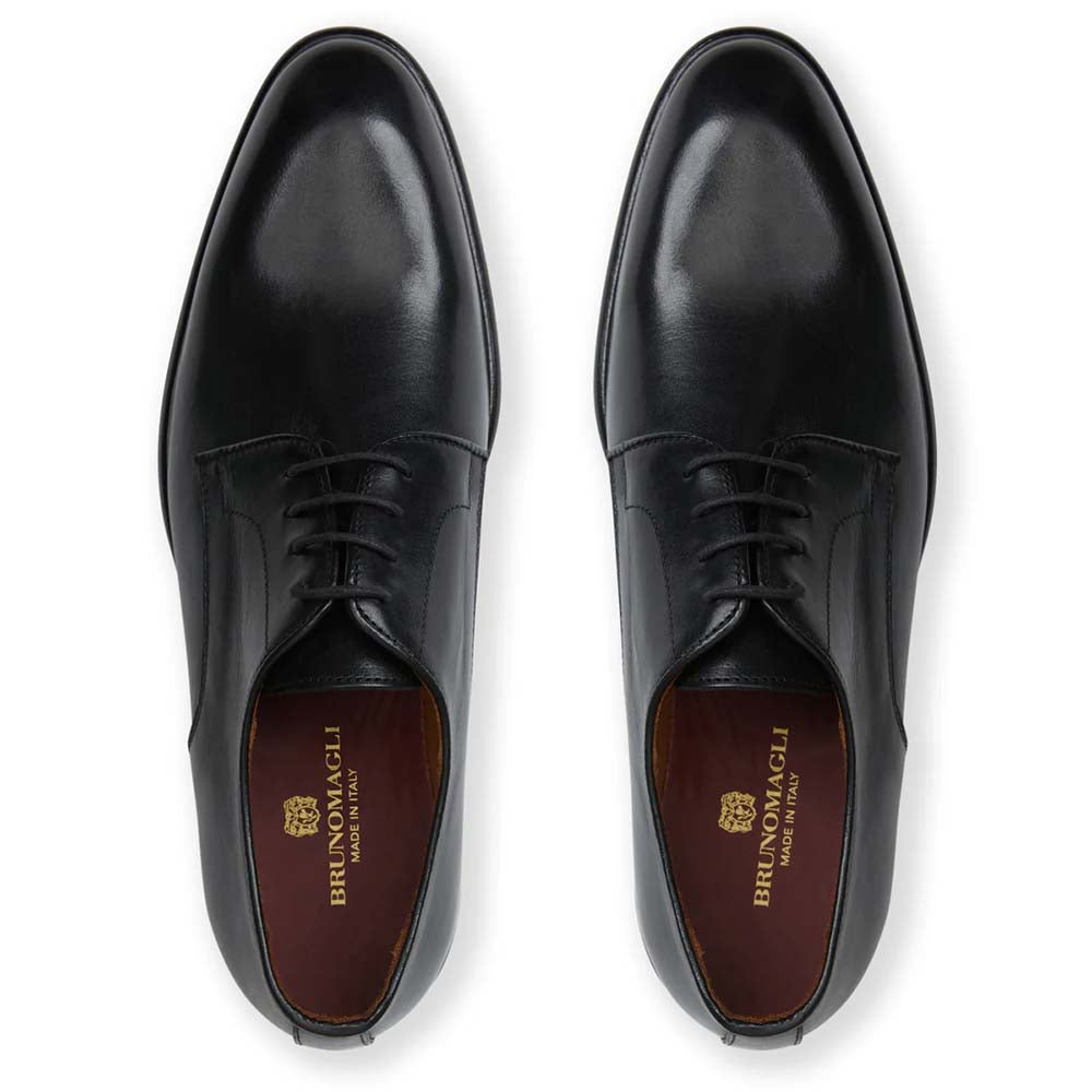 Bruno Magli Salerno Leather Derby Black