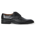 Bruno Magli Salerno Leather Derby Black Saffiano