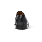 Bruno Magli Salerno Leather Derby Black Saffiano