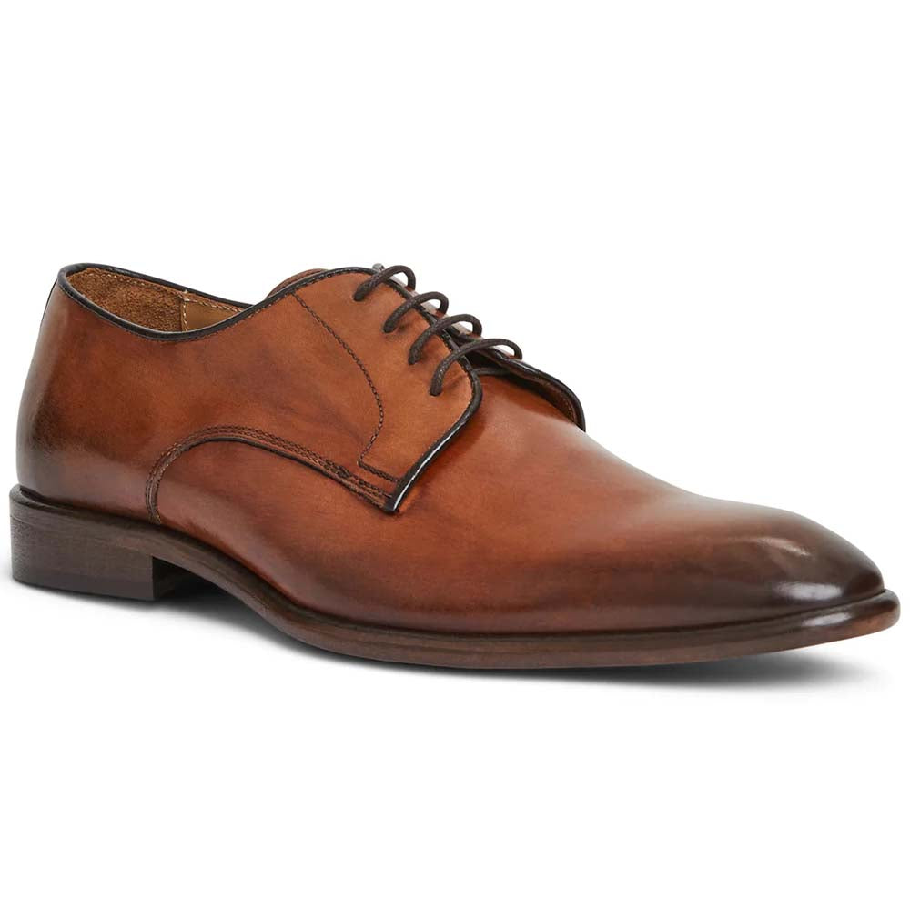 Bruno Magli Salerno Leather Derby Cognac