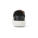 Bruno Magli Salvatore Lace-To-Toe Leather Sneaker Black