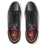 Bruno Magli Salvatore Lace-To-Toe Leather Sneaker Black