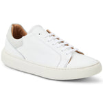 Bruno Magli Salvatore Lace-To-Toe Leather Sneaker White
