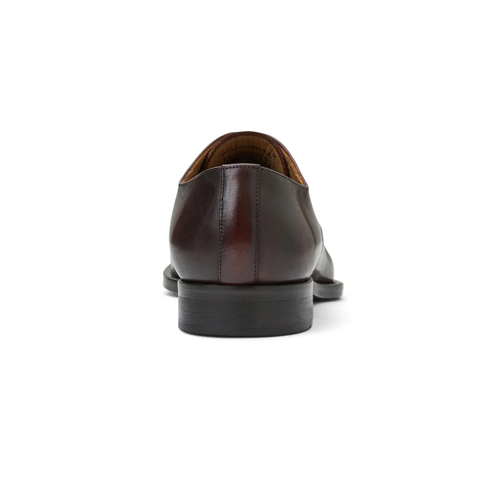 Bruno Magli Santino Classic Leather Oxford Rust