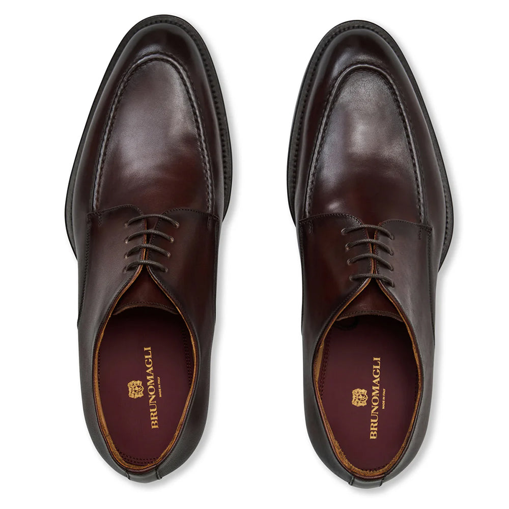 Bruno Magli Santino Classic Leather Oxford Rust